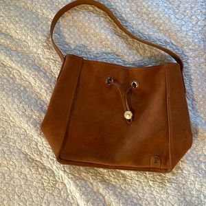 Spartina 449 suede Harper Hobo Gingerbread
